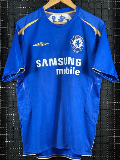 Camisa Chelsea Umbro 2005 Didier Drogba centenário