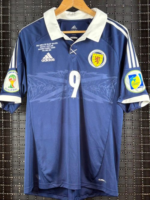 Camisa Escócia Adidas 2012 Eliminatórias Copa do Mundo Naismith