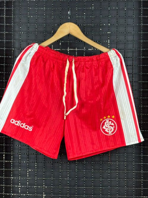 Calção Internacional Adidas 1998 vermelho