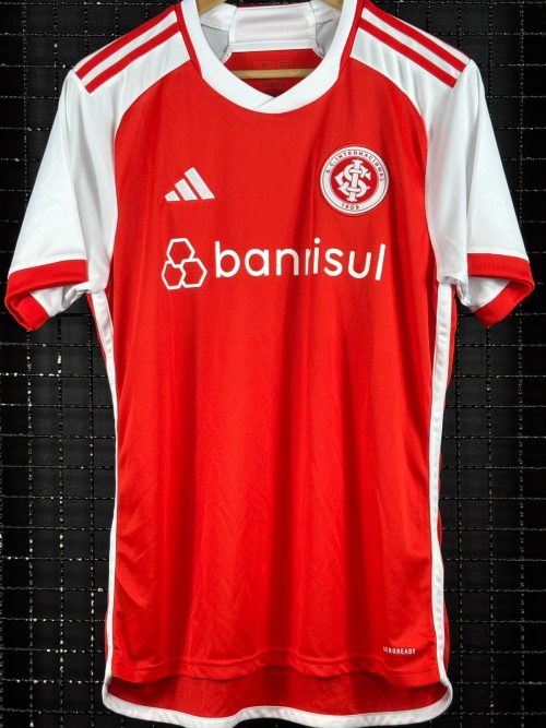 Camisa Internacional Adidas 2024 Alan Patrick vermelha