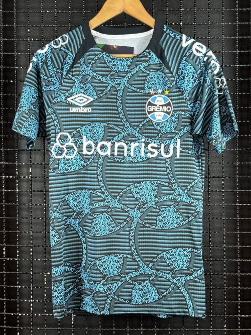 Camisa Grêmio Umbro 2024 pré-jogo