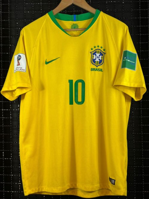 Camisa Brasil Nike 2018 Neymar Jr Amarela Copa do Mundo