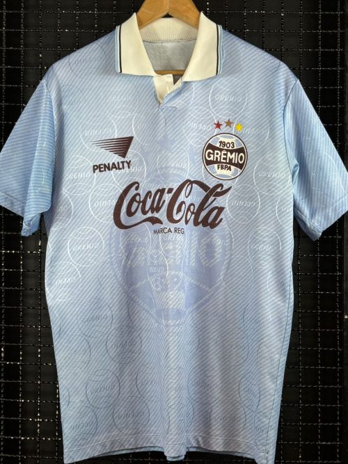 Camisa Grêmio Penalty 1994 celeste