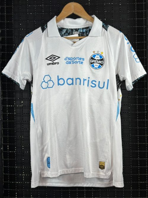 Camisa Grêmio Umbro 2024 Aravena branca