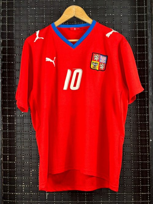 Camisa República Tcheca Puma 2008 RosÌcky