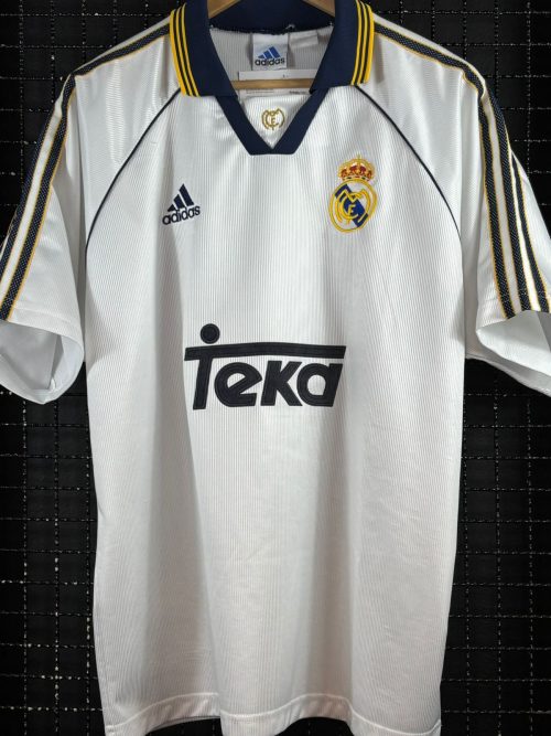 Camisa Real Madrid Adidas 1998 Suker