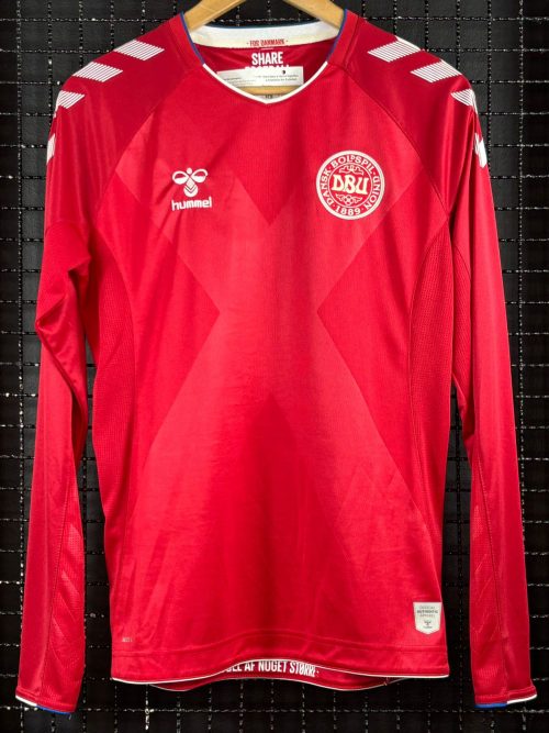 Camisa Dinamarca Hummel 2018 mangas longas