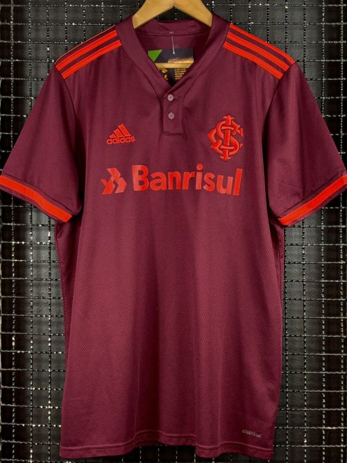 Camisa Internacional Adidas 2021 terceiro uniforme vinho