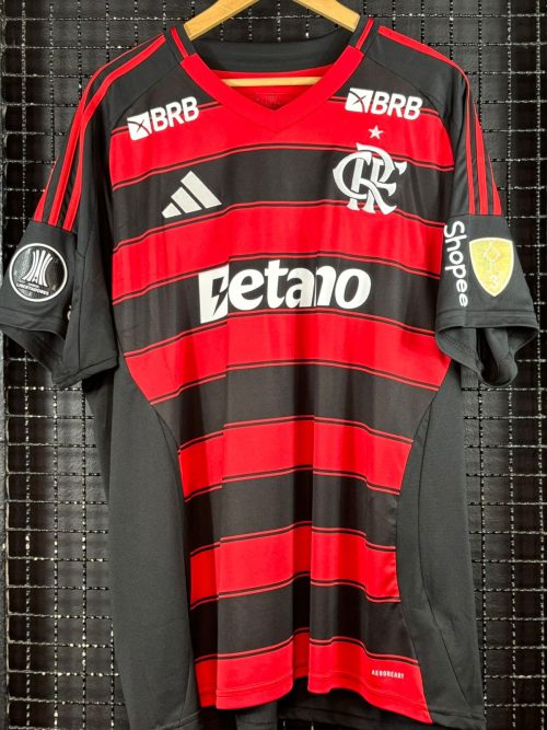 Camisa Flamengo Adidas 2025 Libertadores da América De Arrascaeta