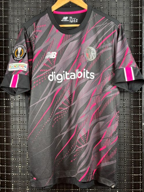 Camisa Roma New Balance 2022 terceiro uniforme Europa League Dybala