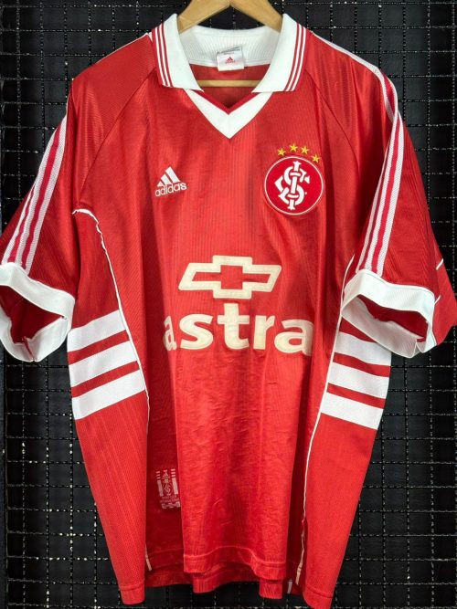 Camisa Internacional Adidas 1999 vermelha