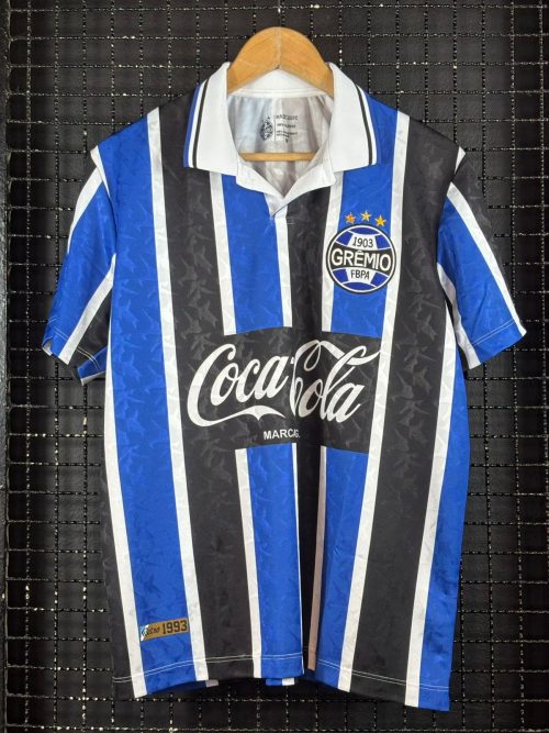 Camisa Grêmio 1993 Dener tricolor licenciada