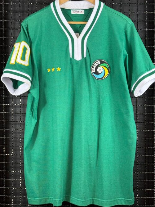 Camisa Cosmos Athleta 1975 Pelé retro licenciada