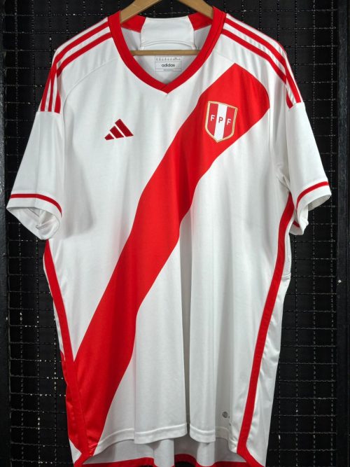 Camisa Peru Adidas 2023 branca