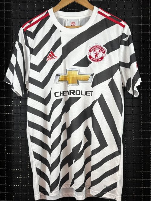 Camisa Manchester United Adidas 2020 terceiro uniforme zebra