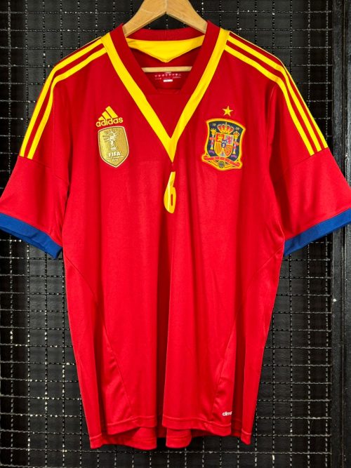 Camisa Espanha Adidas 2012 Andrés Iniesta