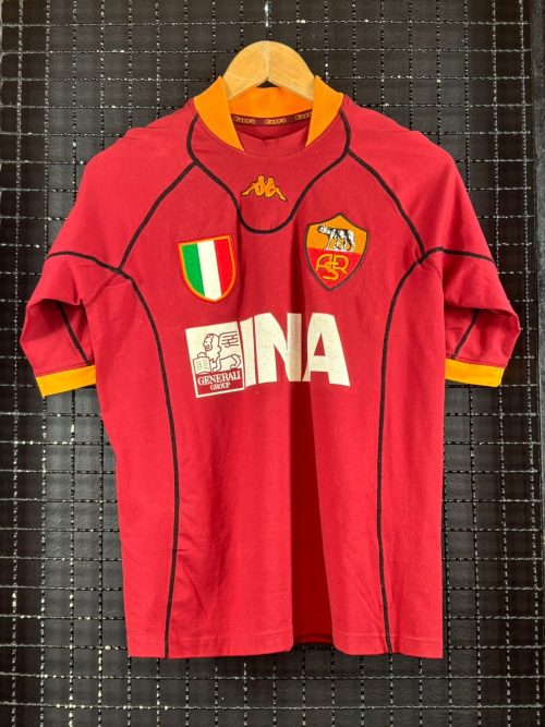 Camisa Roma Kappa 2001 Battistuta