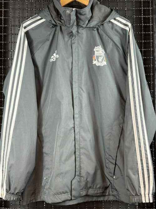 Jaqueta Liverpool Adidas 2011 capa de chuva