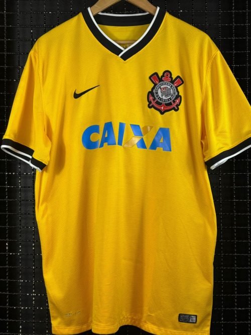Camisa Corinthians Nike 2014 Petros amarela