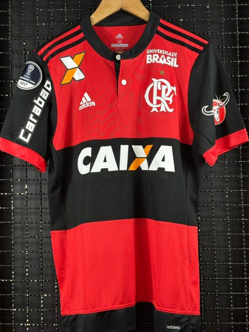 Camisa Flamengo Adidas 2017 Everton Sul-Americana Rubro negra
