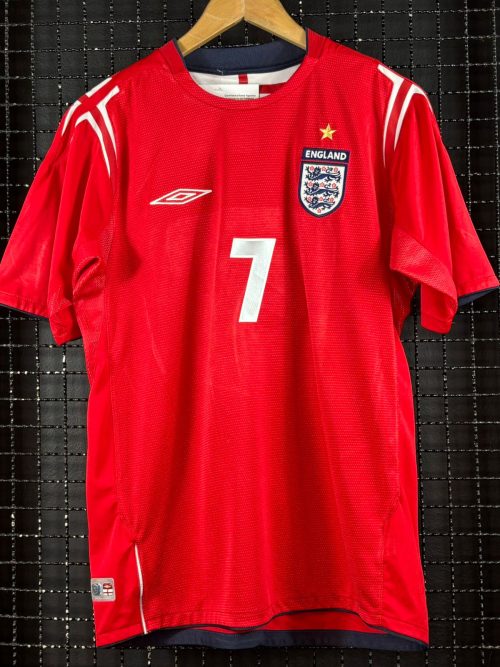 Camisa Inglaterra Umbro 2004 David Beckham