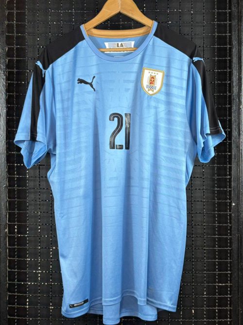 Camisa Uruguai Puma 2016 Edison Cavani