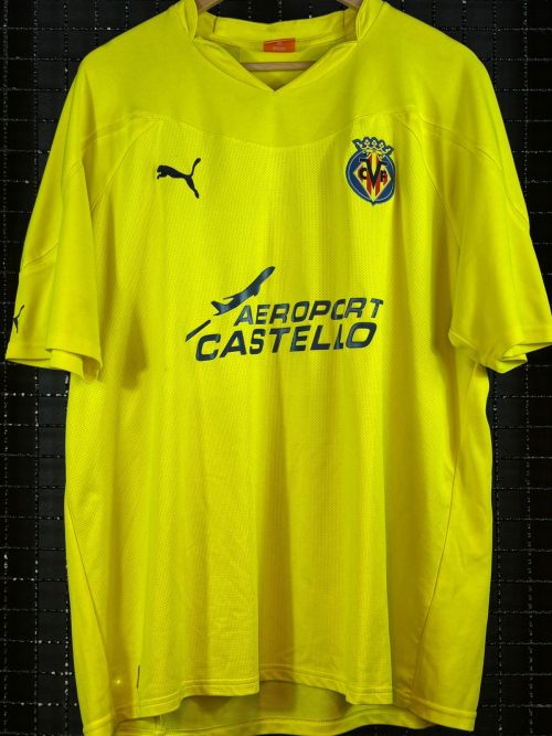 Camisa Villarreal Puma 2009 Nilmar