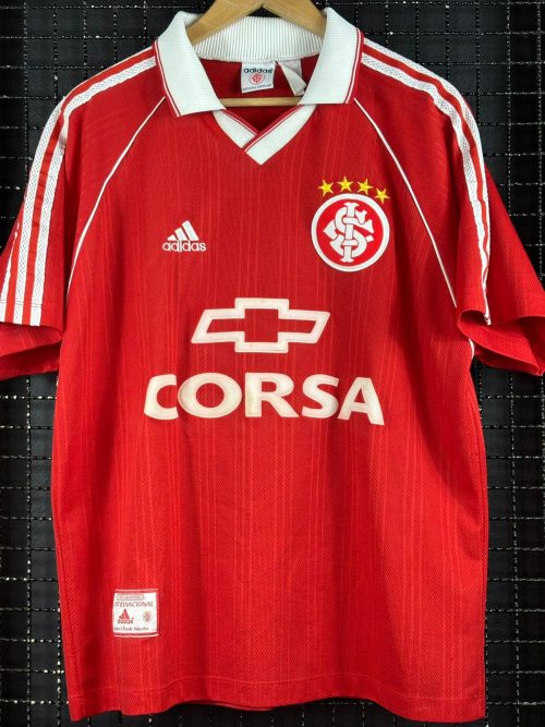 Camisa Internacional Adidas 1998 vermelha