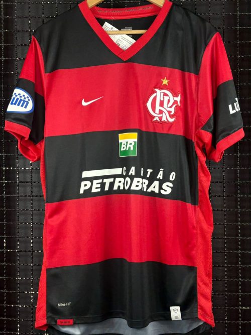 Camisa Flamengo Nike 2007 rubro-negra