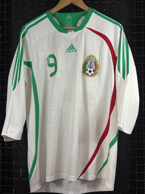 Camisa México Adidas 2008 Borgetti mangas 3/4