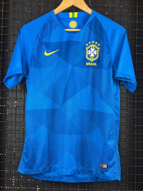 Camisa Brasil Nike 2018 azul