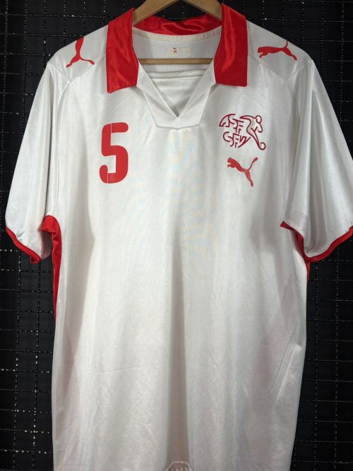 Camisa Suíça Puma 2008 Lichtsteiner