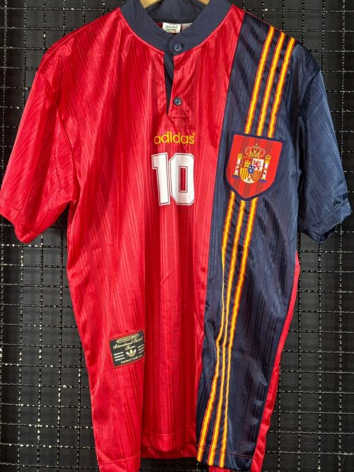 Camisa Espanha Adidas 1996 Raul
