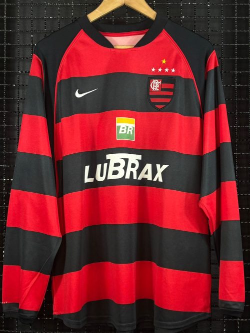 Camisa Flamengo Nike 2002 mangas longas