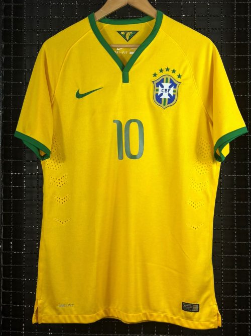 Camisa Brasil Nike 2014 Neymar Jr amarela