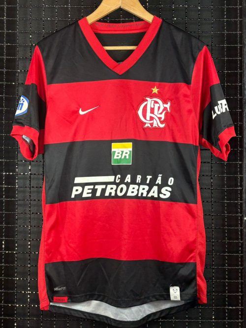 Camisa Flamengo Nike 2007 rubro-negra