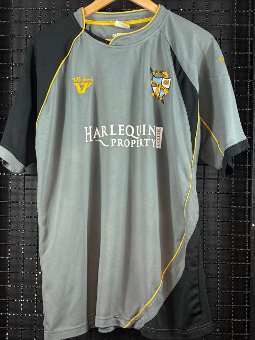 Camisa Port Vale - ING Vandanel 2011 cinza