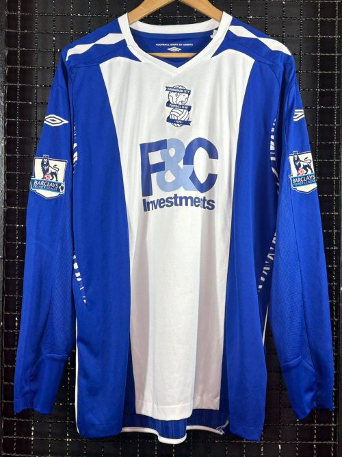 Camisa Birmingham Umbro 2007 Forssell mangas longas