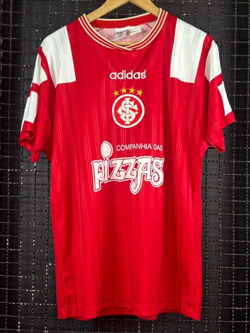 Camisa Internacional Adidas 1997 futsal vermelha