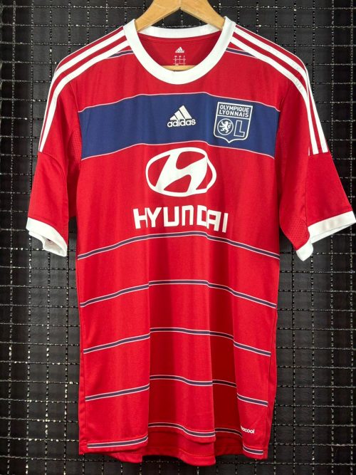 Camisa Lyon Adidas 2013 vermelha