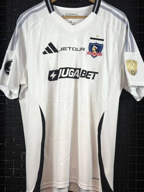 Camisa Colo-Colo Adidas 2025 Libertadores da América Zavala
