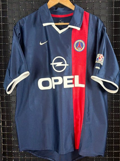 Camisa Paris Saint-Germain Nike 2001 Ronaldinho Gaúcho