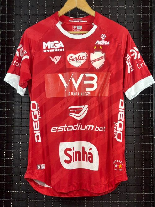 Camisa Vila Nova V43 vermelha