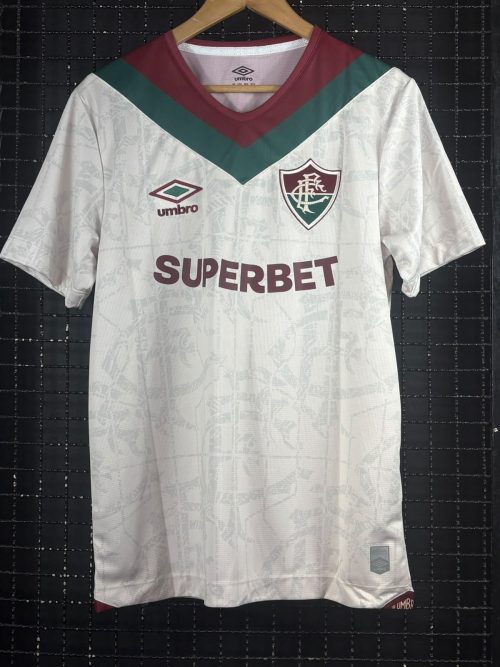 Camisa Fluminense Umbro 2024 terceiro uniforme branca