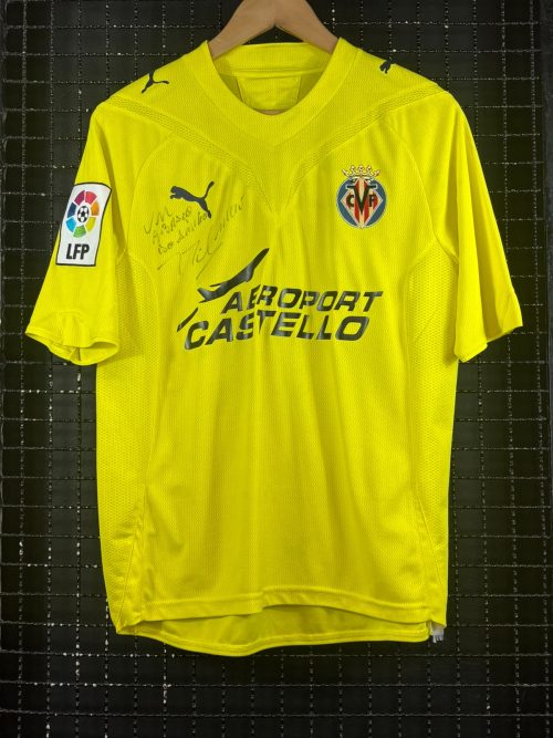 Camisa Villarreal Puma 2009 Nilmar Autografada