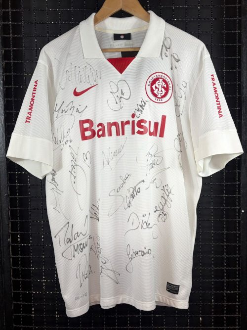 Camisa Internacional Nike 2013 Dalessandro autografada elenco