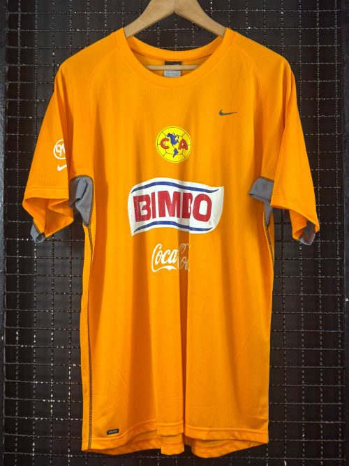 Camisa América – MEX Nike 2004 Guillermo Ochoa autografada Total 90 goleiro