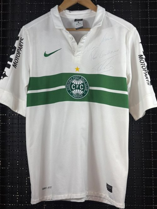 Camisa Coritiba Nike 2012 Tcheco autografada