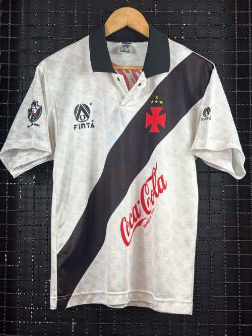 Camisa Vasco da Gama Finta 1993 branca
