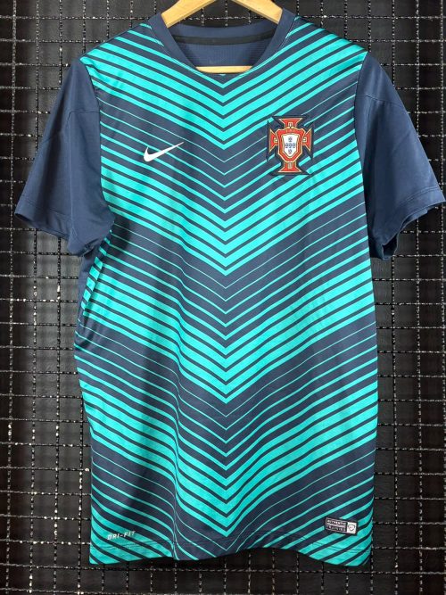 Camisa Portugal Nike 2014 pré-jogo